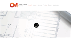 Desktop Screenshot of orizonmedia.com