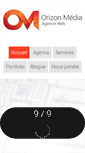 Mobile Screenshot of orizonmedia.com